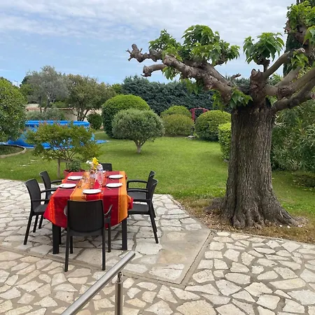 بيت للعطل Belle Pescaluna A 15 Mn Des Plages, 9 Pers, Clim, Grand Jardin, Piscine Hors Sol, Parking, Terrain De Boules *