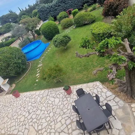 Belle Pescaluna A 15 Mn Des Plages, 9 Pers, Clim, Grand Jardin, Piscine Hors Sol, Parking, Terrain De Boules بيت للعطل *