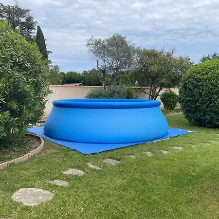 بيت للعطل Belle Pescaluna A 15 Mn Des Plages, 9 Pers, Clim, Grand Jardin, Piscine Hors Sol, Parking, Terrain De Boules