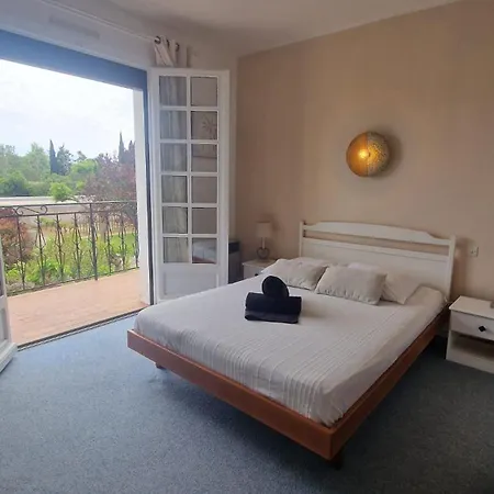 Belle Pescaluna A 15 Mn Des Plages, 9 Pers, Clim, Grand Jardin, Piscine Hors Sol, Parking, Terrain De Boules Semesterbostad Lunel (Herault)